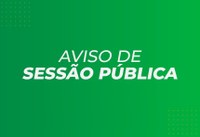 AVISO DE SESSÃO PÚBLICA PARA ABERTURA DOS ENVELOPES 02 E 03 DO PROCESSO LICITATÓRIO DA CÂMARA MUNICIPAL DE RIACHINHO-MG